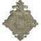 Ekena Millwork Quentin Ceiling Medallion, Hand-Painted Castle Stone Crackle, 23 1/2"W x 12 1/4"H x 1 1/2"P CM23RO1CSC - alternate 4